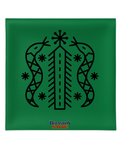 23.6X23.6 INCHES DAMBALLAH Green Veve Head Scarf DAMBALLAH Veve Mouchwa Lwa Vert