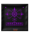 23.6X23.6 INCHES Purple GEDE NIBO Veve Head Scarf GEDE Veve Mouchwa Lwa Noir