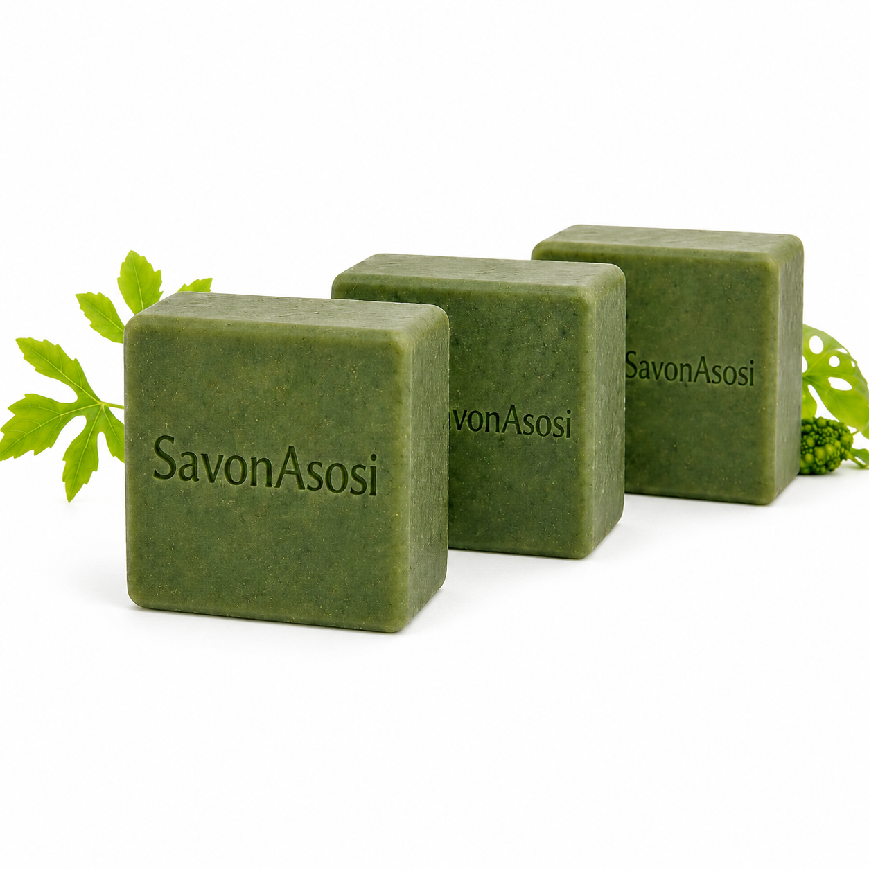 3 Pack Savon Asosi Soap, Cerasee Soap Bitter Melon Herbal Skincare Bar